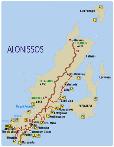 Mappa Alonissos