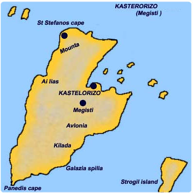Mappa kastellorizo