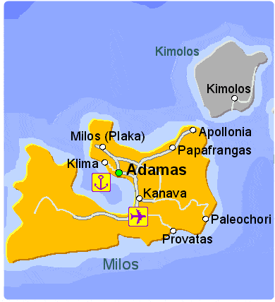 Milo mappa