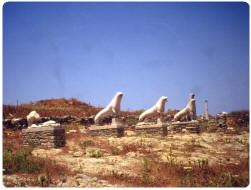 terrazza dei Leoni Delos